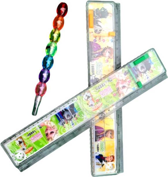 TKH Scale 20 cm With Ball Game and Pencil Art Frozen 2 pc Balance Scale