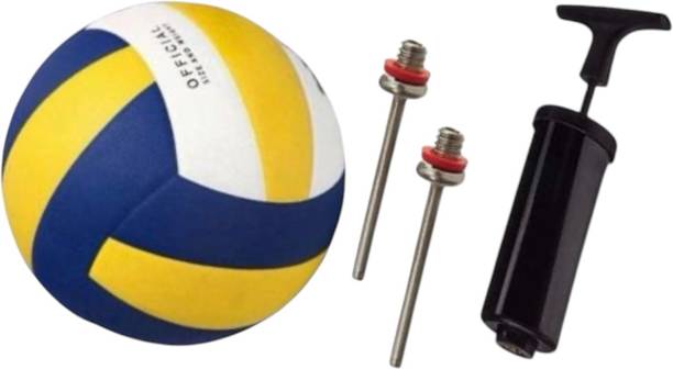 SHORYA SUPER SOFT VOLLEYBALL WITH PUMP (Size-4) Volleyball - Size: 4