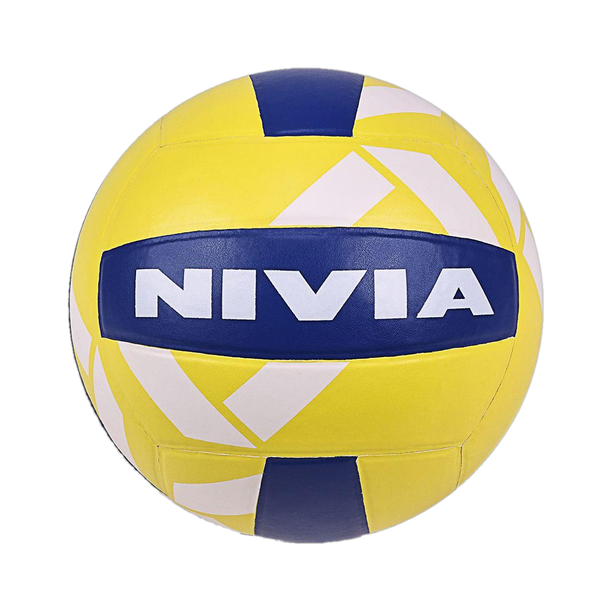 NIVIA Super Strike Pasted, Match Ball, 18 Panels Volleyball - Size: 4