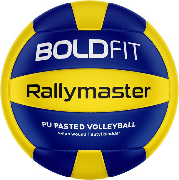 बोल्डफिट Volleyball Ball Val Balls Sports Volleyball Size 4 with Air Pin Waterproof वॉलीबाल