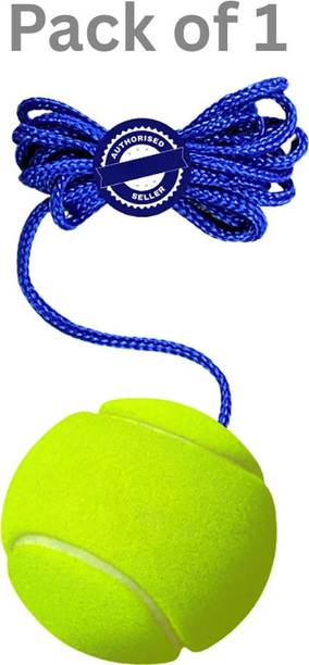 SJ Sports Noxa Hanging Tennis Cricket Ball Combo for Training Cricket Tennis Ball