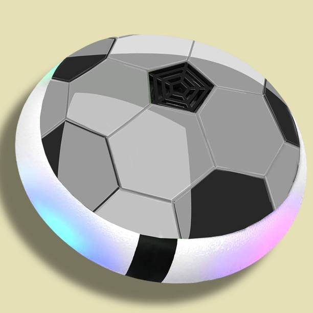 MY BABY LOVE A PERFECT CARE Floating Hoverball Football Indoor Soccer Ball with LED Lights | Fun Toy Football - Size: 1