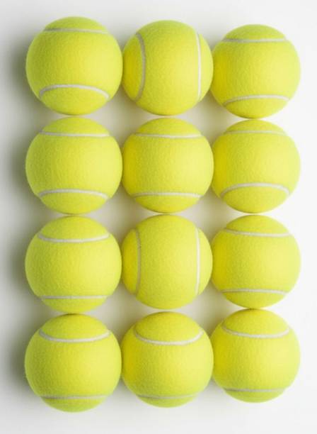 Quick p Heavy Duty Light Yellow Tennis Ball Cricket Ten...