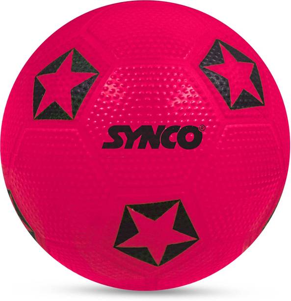 SYNCO Indoor Size 2_Home Play Soft PVC Football for Children(Pack of 1) Throw Ball - Size: 2
