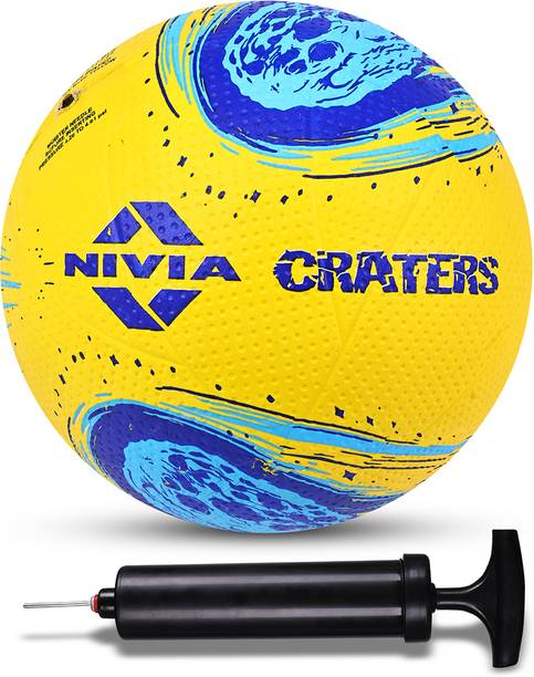 NIVIA Crater with Pump Volleyball - Size: 4