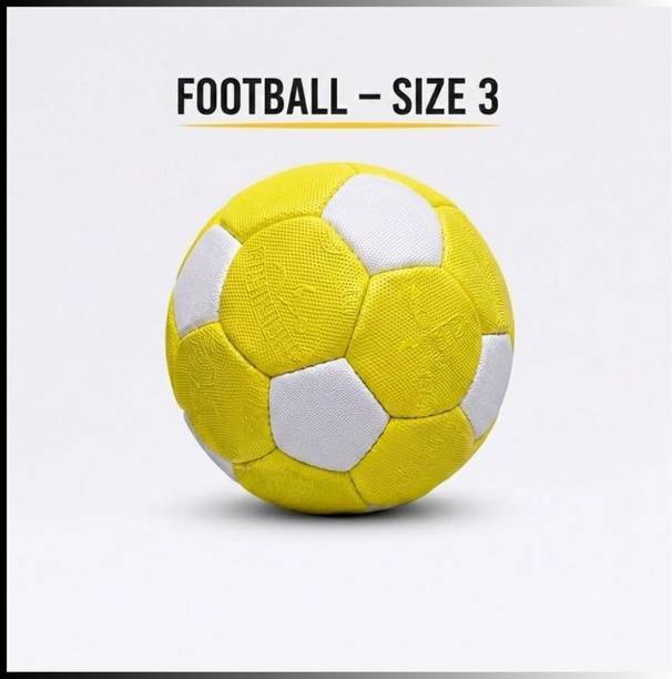 GrowMore Size 3 Football for Kids | Heavy Duty Synthetic Training Football-01 Football - Size: 3