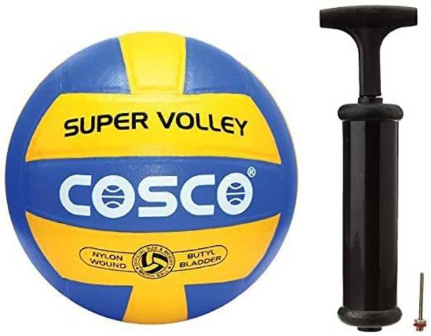 COSCO Super Volleyball With One Pump Volleyball - Size: 4