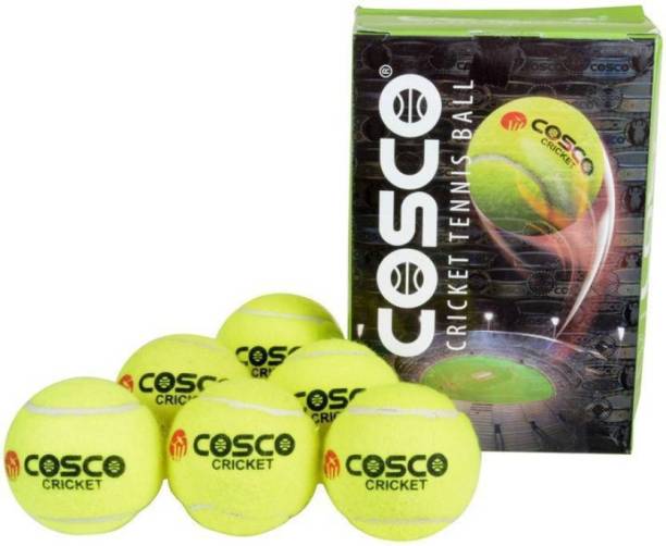 COSCO Light Weight Cricket & Tennis Ball ( 6 balls) Tennis Ball