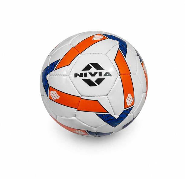 NIVIA Shining star Premium Football Size 5 | High Durability Training & Match Ball Football - Size: 5