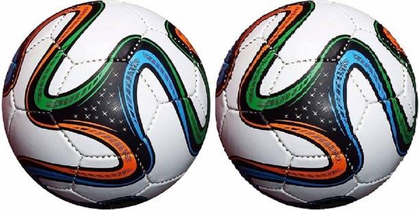 skyward Brazuca Fifa (Pack Of 2 Balls ) Football - Size: 5