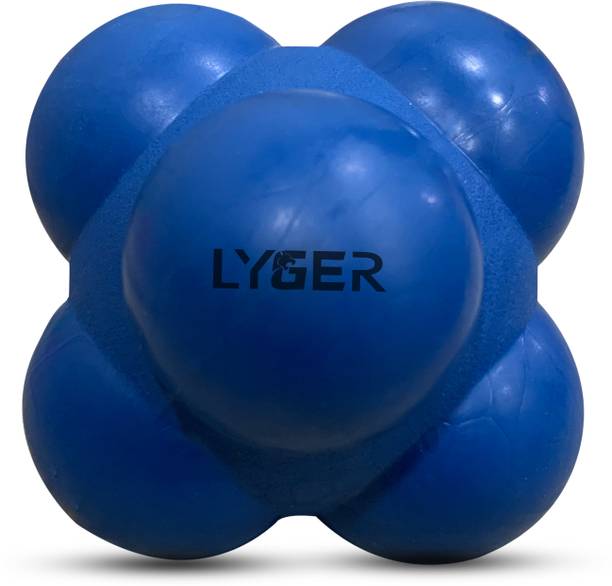 LYGER Reaction Ball For Hand Eye Coordination To Improve Agility| Reflex Training Ball Throw Ball - Size: 3