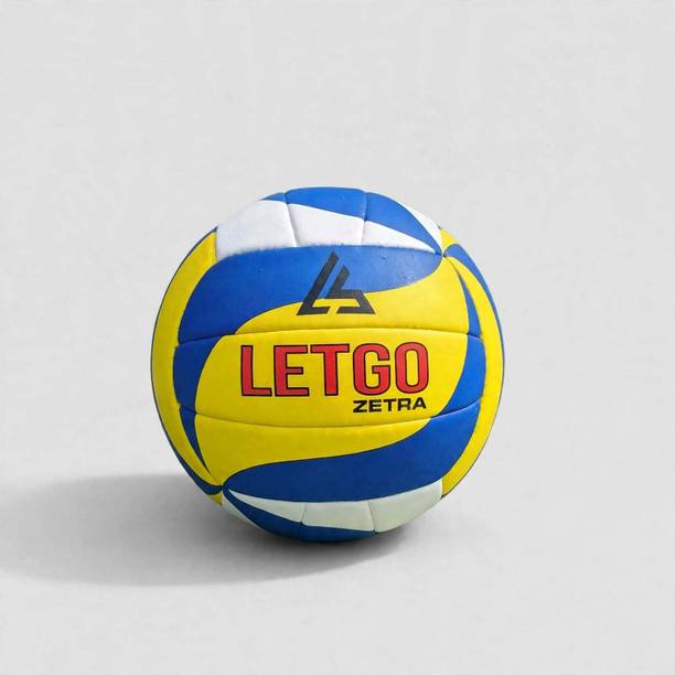 LETGO SPORTS PU ZetraMax Synthetic Leather Volleyball Volleyball - Size: 5