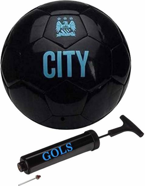 गोल्स City World Cup ball with Pump & Pin फ़ुटबॉल