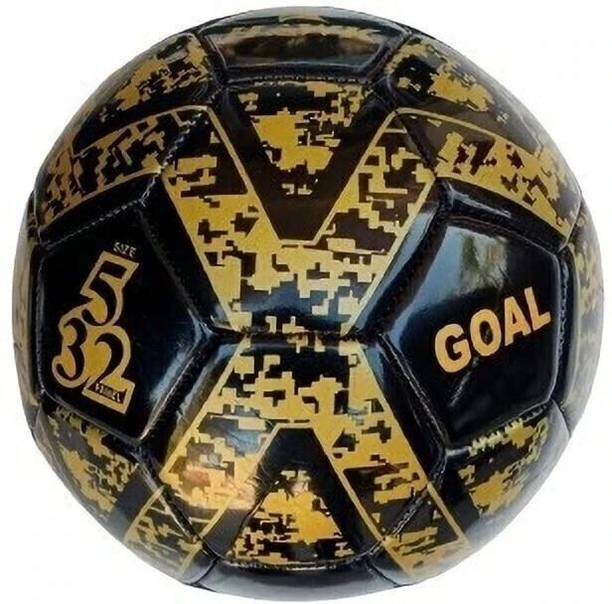 HAWKK Home Play Football For Kids under 12 Years, black, Durable and Water-Resistant Football - Size: 3