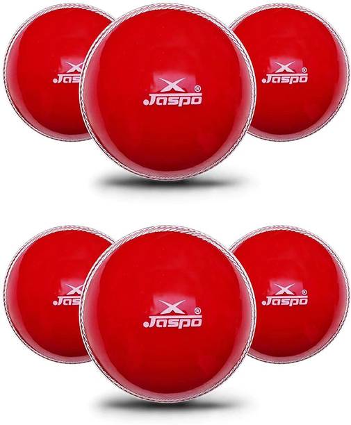 Jaspo T-20 Red Soft Pack of 6 Cricket Training Ball