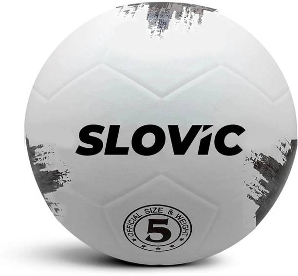SLOVIC Durable Soccer Ball for Outdoor Play For Kids & Beginners Football - Size: 5