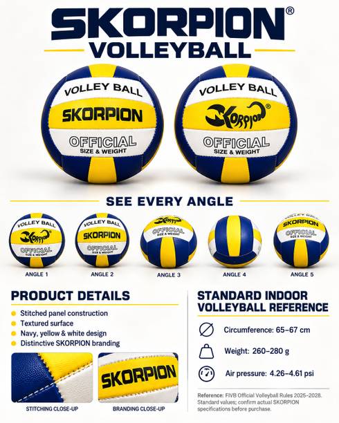 SKORPION VENOM Volleyball - Size: 4