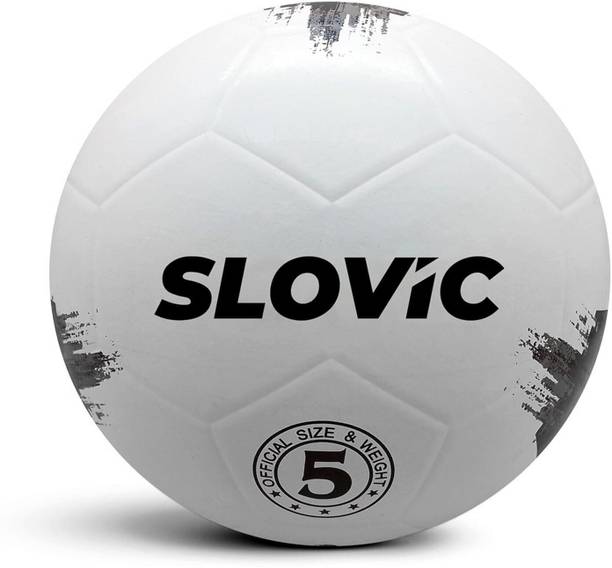 SLOVIC Soccer Football Ideal for Glass Ground & Artificial Turf Football - Size: 5