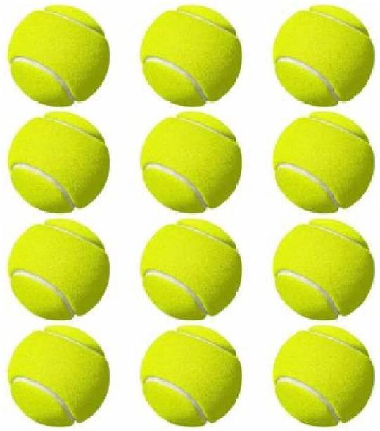 NOBI green tennis balls Tennis Ball pack of 12 Tennis B...