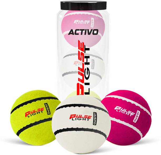 Jaspo Activo Tennis Cricket Ball, 66mm, Wool Felt, 80g,...