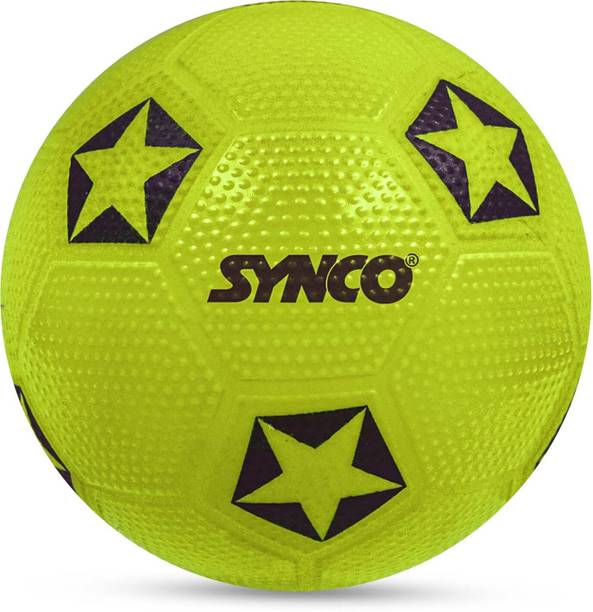 SYNCO Indoor Size 4_Home Play Soft PVC Football for Children(Pack of 1) Throw Ball - Size: 4