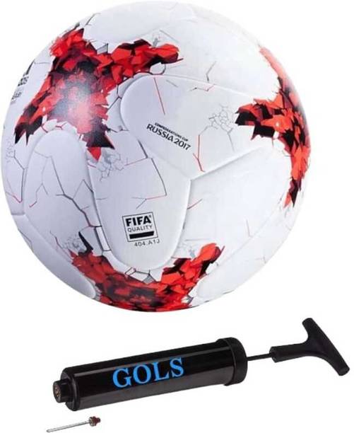 GOLS COMBO RUSSIA FOOTBALL WITH PUMP SIZE :-5 Football - Size: 5