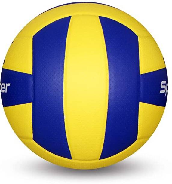 Sporty 1 Volleyball Ball Sports Volleyball with Air Pin Waterproof Volleyball - Size:5 Volleyball - Size: 5