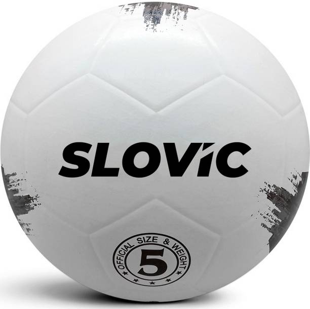 SLOVIC Durable Soccer Ball for Outdoor Play For Kids & Beginners Football - Size: 5