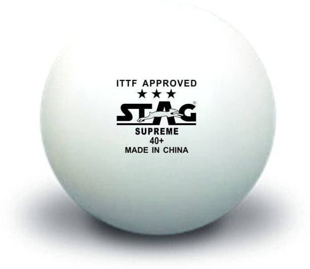 Stag iconic High Performance 3 Star Supreme | Advanced 40+mm Table Tennis Ball