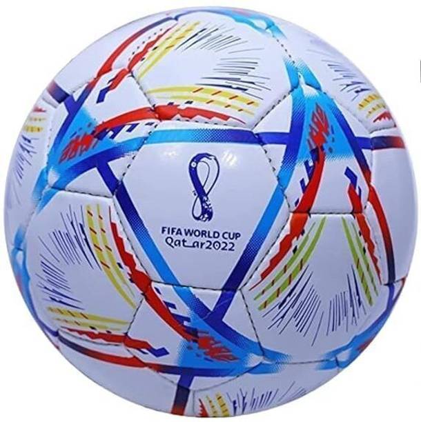 MRT SPORTS Professional Qatar Football | Soccer Ball | Free Airpump | for Men/Women Football - Size: 5