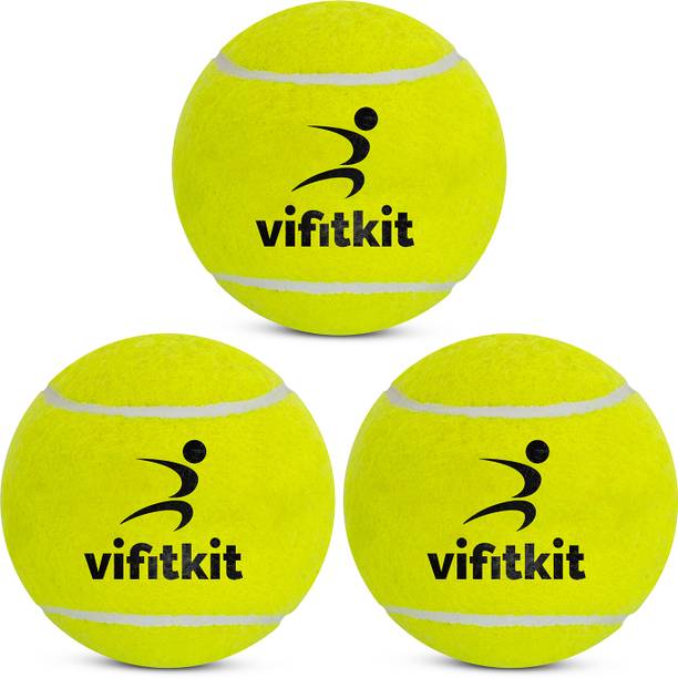 VIFITKIT VFK by Xtrim Ace Cricket Ball, for Best Practice Tennis Ball Tennis Ball