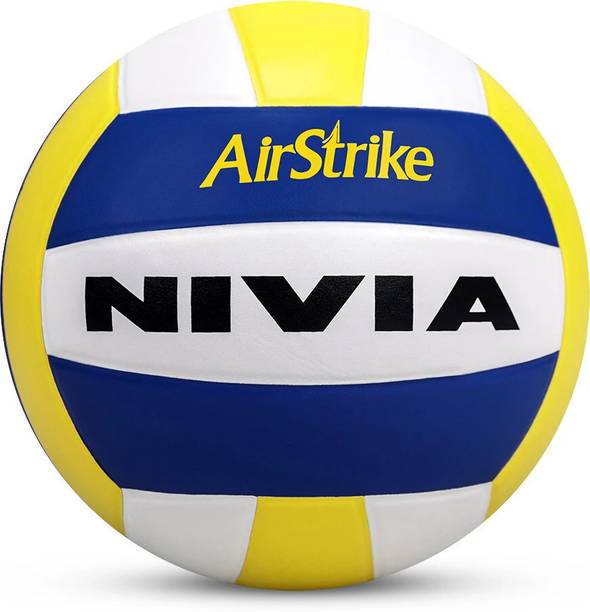 NIVIA Air Strike Volleyball Volleyball - Size: 4