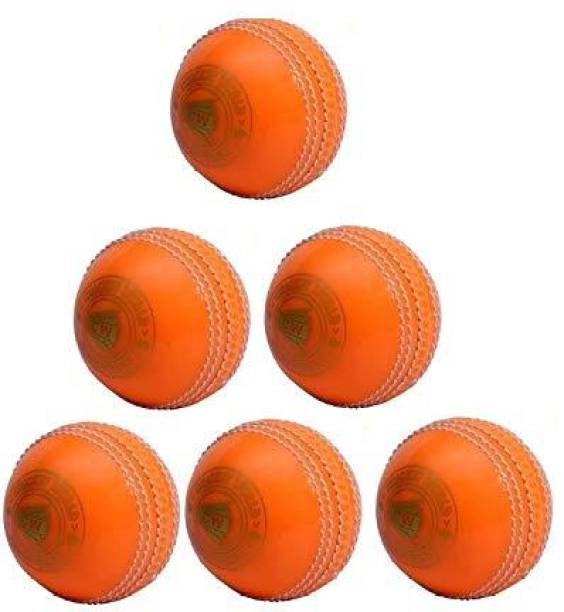 CW Spin Practice Cricket Balls Poly Soft PVC Ball Boy Adult ALL ORANGE Color Cricket Synthetic Ball
