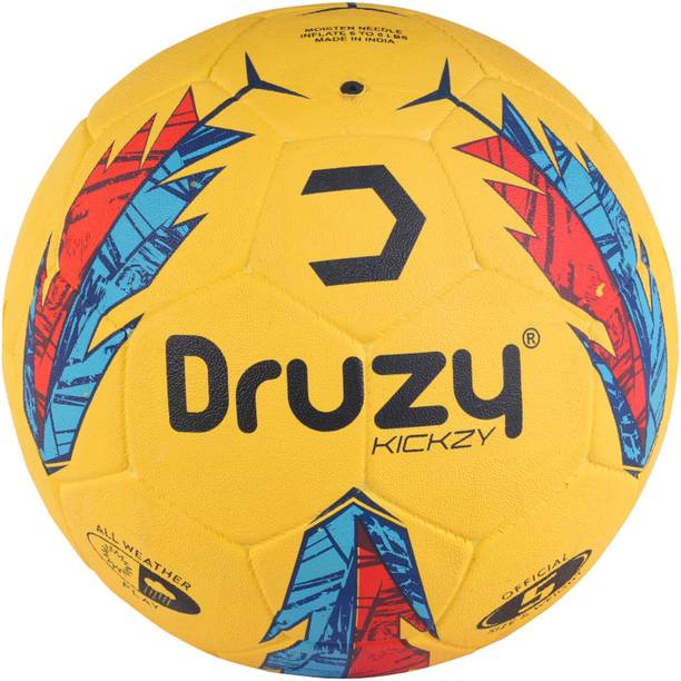 SVS Kickzy Moulded Rubber Football Football - Size: 5
