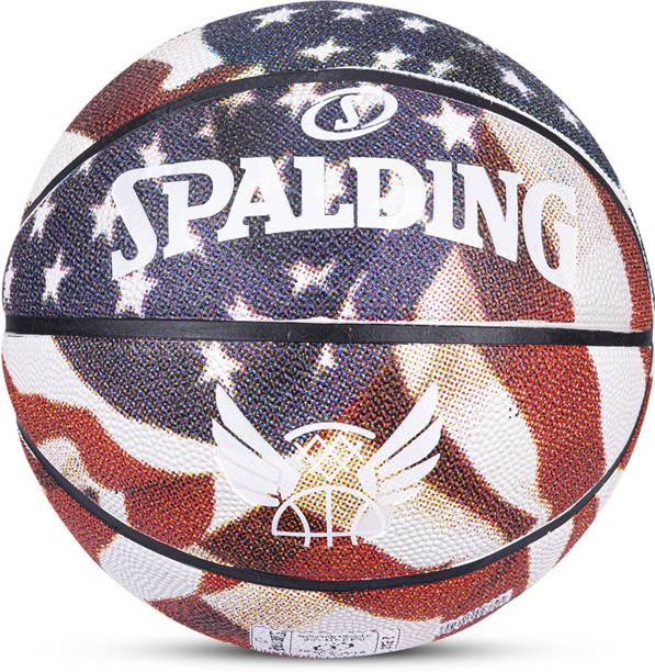 SPALDING Flight Star and Strips Basketball - Size: 7