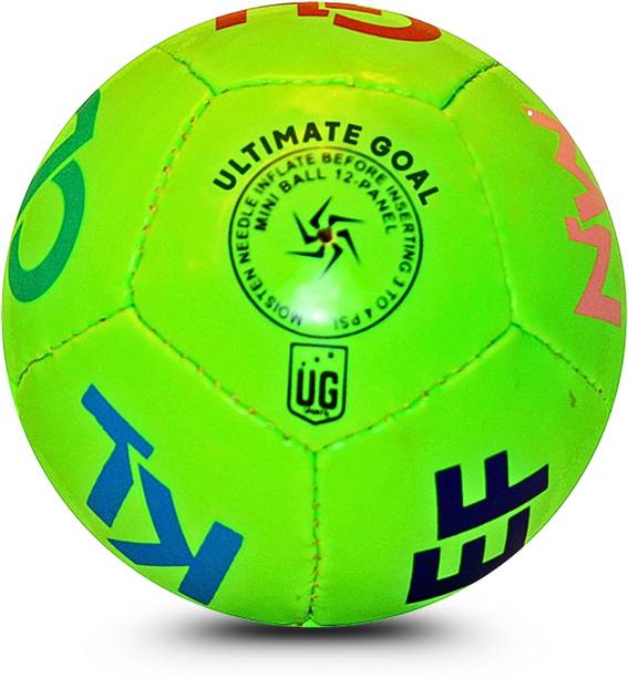 ULTIMATE GOAL Sports Kids Home Play Green Alphabet Football - Size: 1