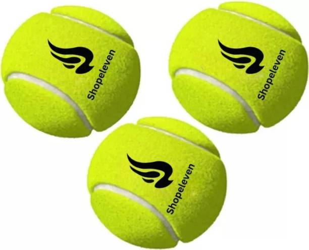 Shopeleven Soft Cricket Light Tennis Balls for Cricket Tournament, Perfect for matches Tennis Ball