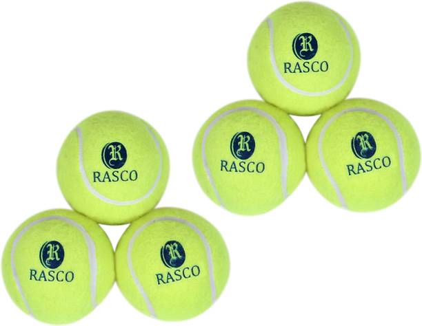 RASCO Cricket Ball PACK OF 6 Cricket Tennis Ball