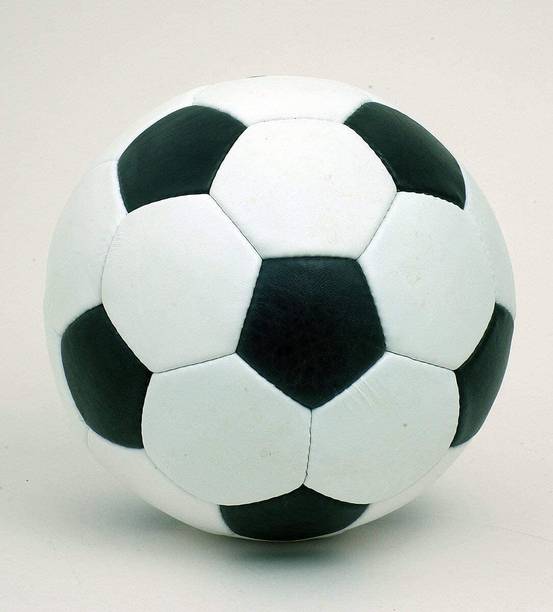 Owlix BLACK AND WHITE FOOTBALL FULL SIZE- 5 WITH PIN Football - Size: 5