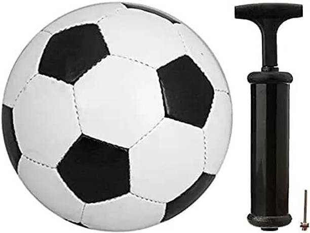 VGS Kids Football with Pump full (Color - black and white ) Football - Size: 5