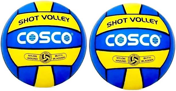 COSCO Shot Volleyball With 1 Needle, Shot Volley Volleyball - Size: 4