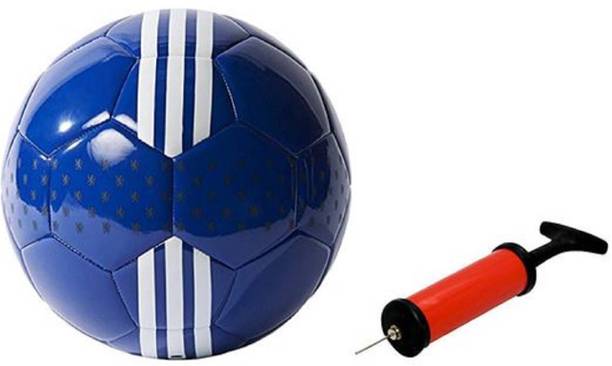 निचे Blue Mercy Football With Air Pump Free फ़ुटबॉल