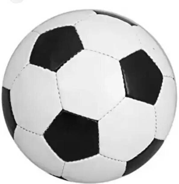 Owlix BLACK AND WHITE FOOTBALL WITH PUMP AND NIDDLE SIZE -5 Football - Size: 5