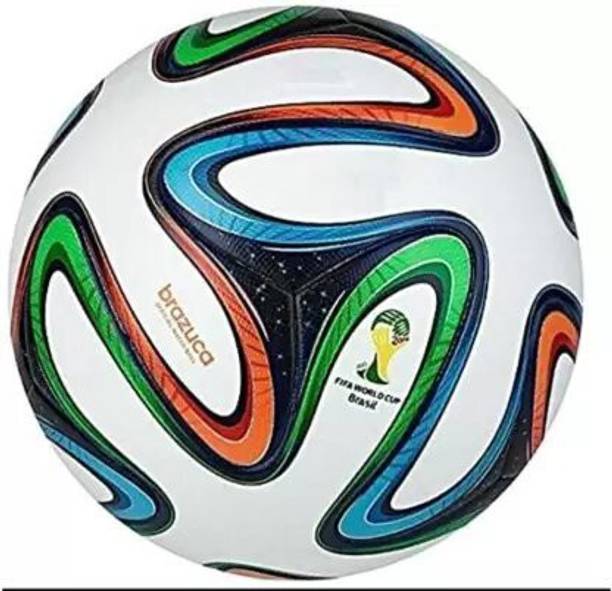 VGS Premium Brazuca Polyurethane Football With Pump, Size 5 Football - Size: 5