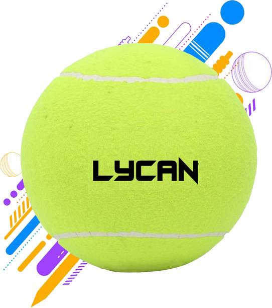LYCAN cricket tennis ball green high bounce Tennis Ball