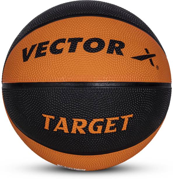 वेक्टर X Target Official Match Ball | Indoor & Outdoor & Training Ideal for Kids & Adults बास्केटबाल
