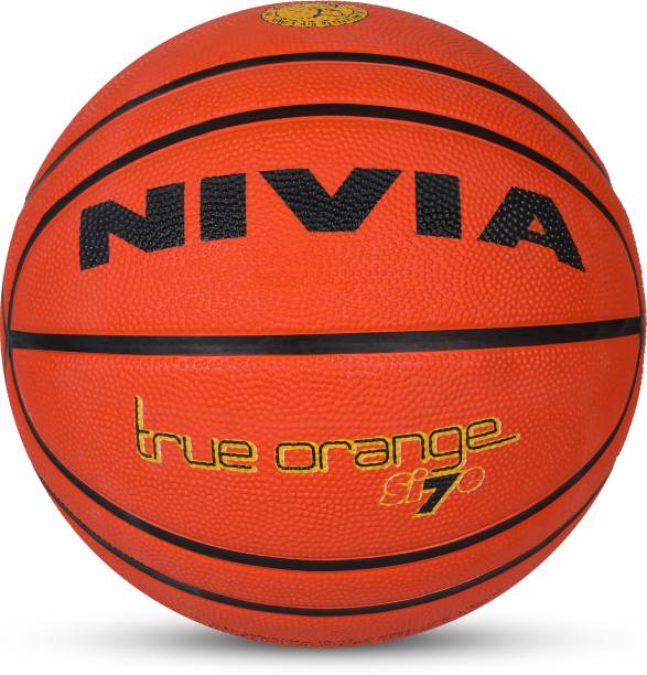 NIVIA True Orange Basketball - Size: 7