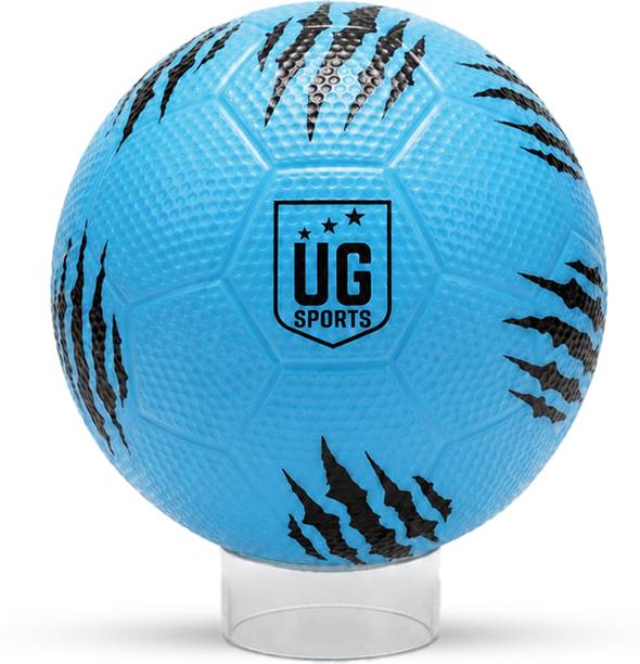 ULTIMATE GOAL Rubber Football for Kids Size 1, Suitable Age - 1 to 6 (Blue) Football - Size: 1