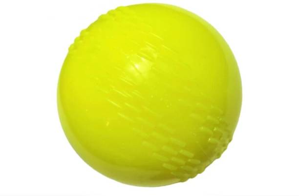 PRAKMO T-20 Practice Cricket Ball/Wind Balls for - Indoor & Outdoor (yellow) Cricket Synthetic Ball