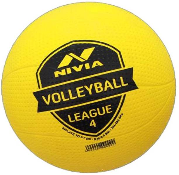 NIVIA League Moulded Volleyball - Size: 4